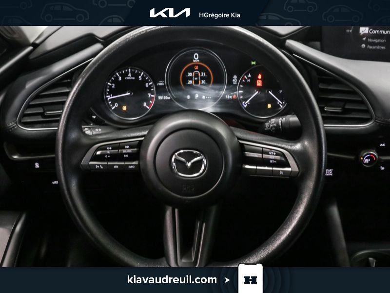 Mazda 3 KW7886 | *** AUTO AC/ GR ELECT /MAGS /CAM RECUL/ BLUETOOTH 2023 Bleu Laval - photo #11