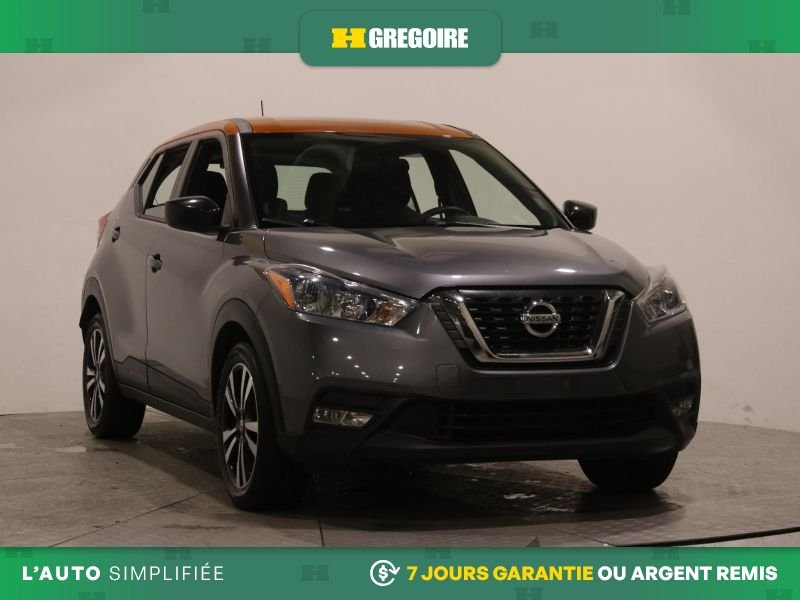 Nissan Kicks 821833 | SV AUTO AC GR ELECT MAGS CAM RECUL BLEUTOOTH 2019 Gris Laval - photo #0