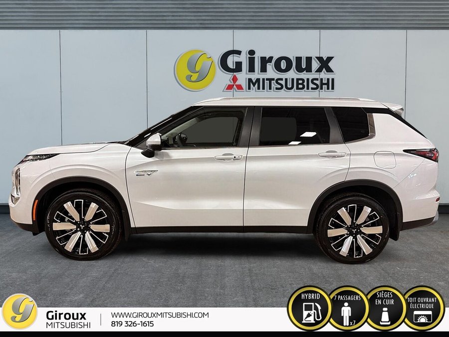 MITSUBISHI Outlander PHEV SEL S-AWC 2026 Fini taillé diamant Blanc de qualité supérieure