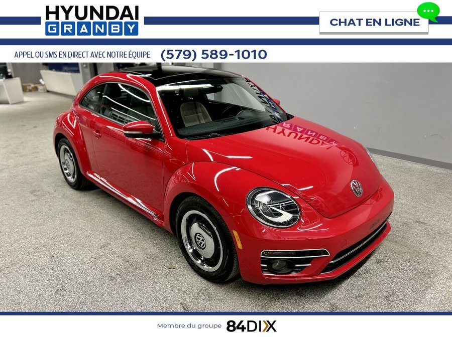 Volkswagen Beetle 2018 2018 Rouge