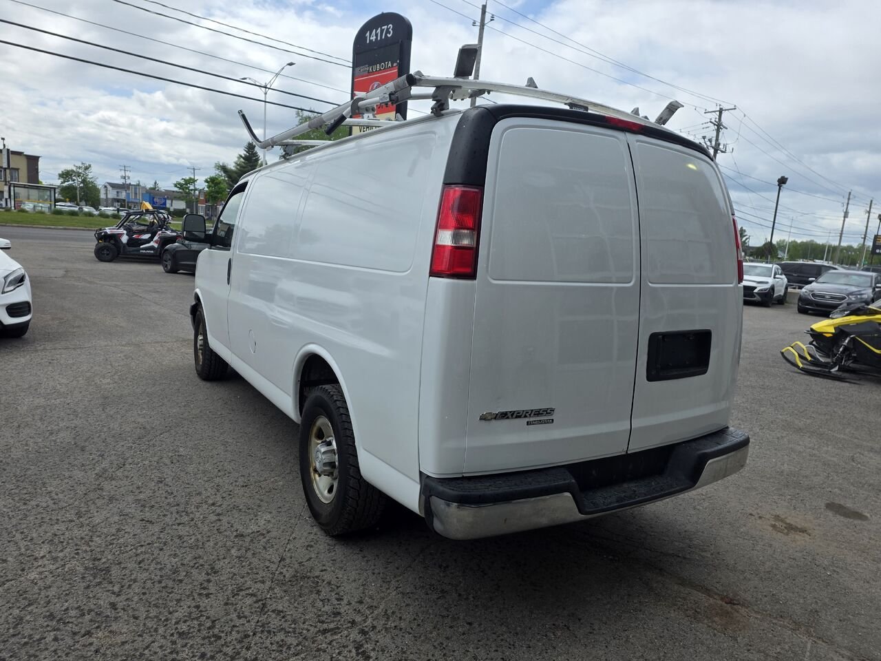 Chevrolet Fourgonnette Express utilitaire 2016 Blanc Longueuil, - photo #3