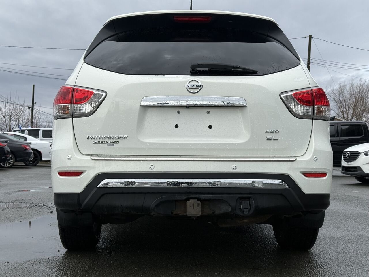 2014 Nissan Pathfinder AWD White Granby - photo #5