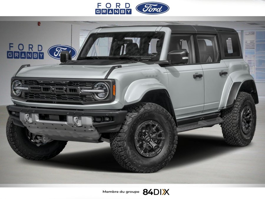 Ford Bronco Raptor 4 portes 4x4 2026 Gris avalanche