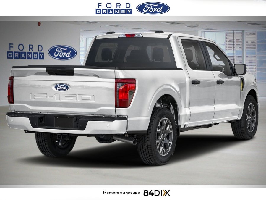 Ford F-150 STX cabine SuperCrew 4RM caisse de 5,5 pi 2025 Blanc sidéral métallisé