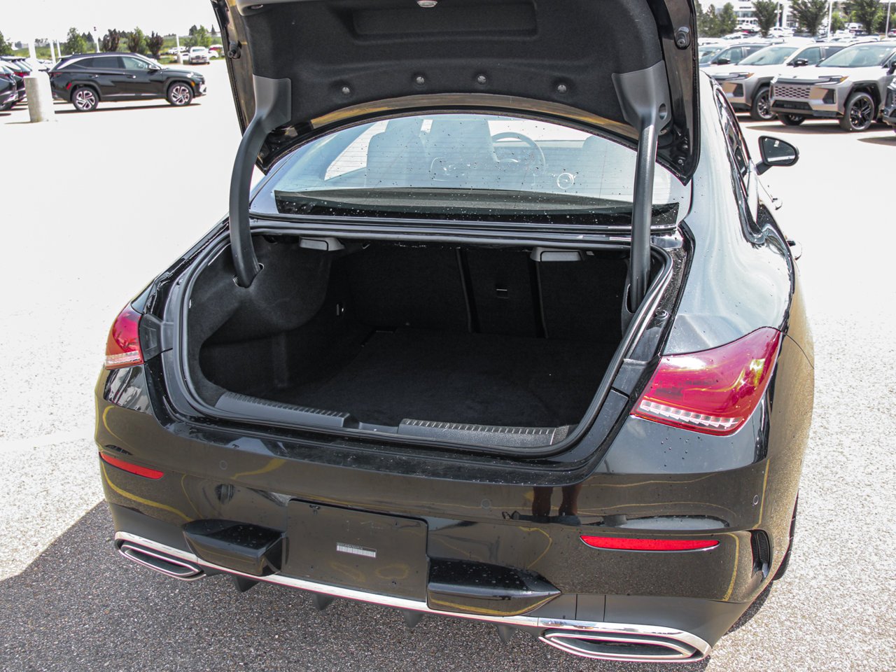 2020 Mercedes-Benz CLA CLA 250 4MATIC Coupe Black Sherwood Park - photo #5