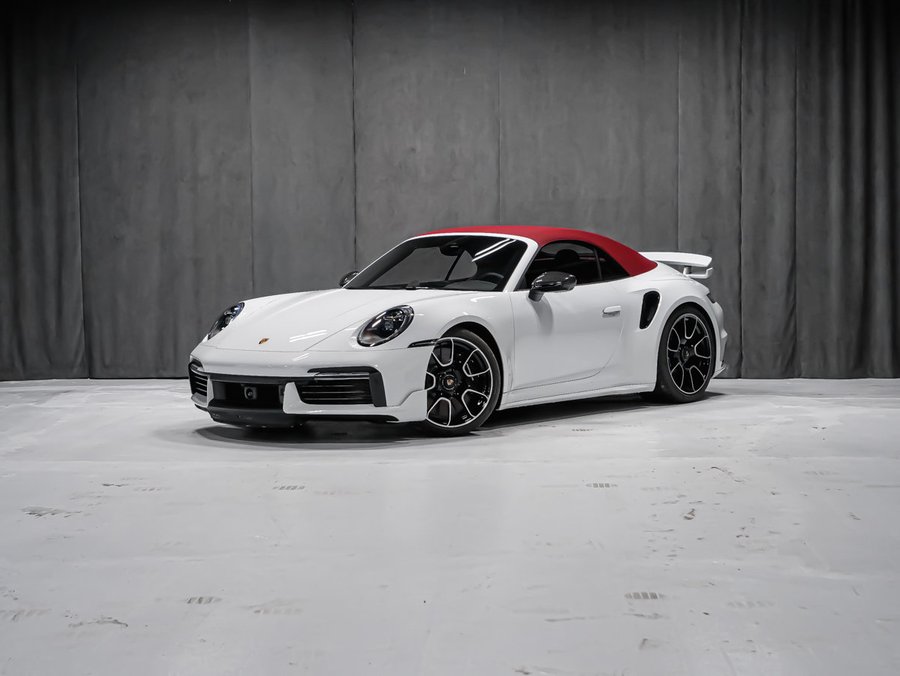 2021 Porsche 911 TURBO S White