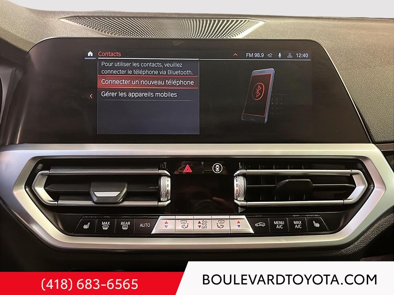 2021 BMW Série 3 99651A-070 | 330i XDRIVE BERLINE, AWD Black Québec - photo #13