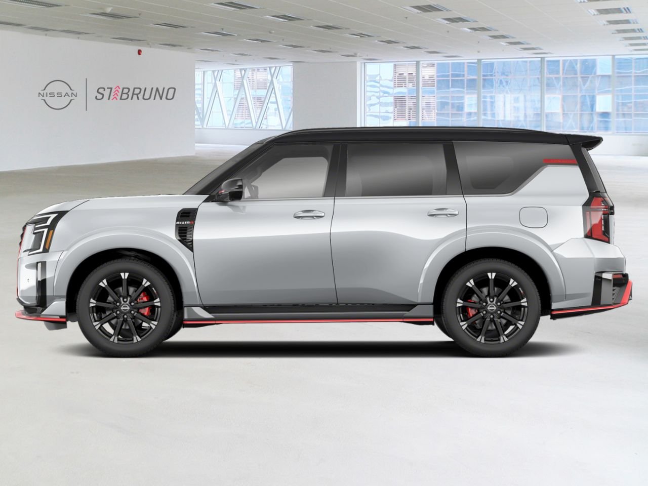 2026 Nissan Armada Super Black/Everest White Pearl Tricoat Saint-Basile-le-Grand - photo #1