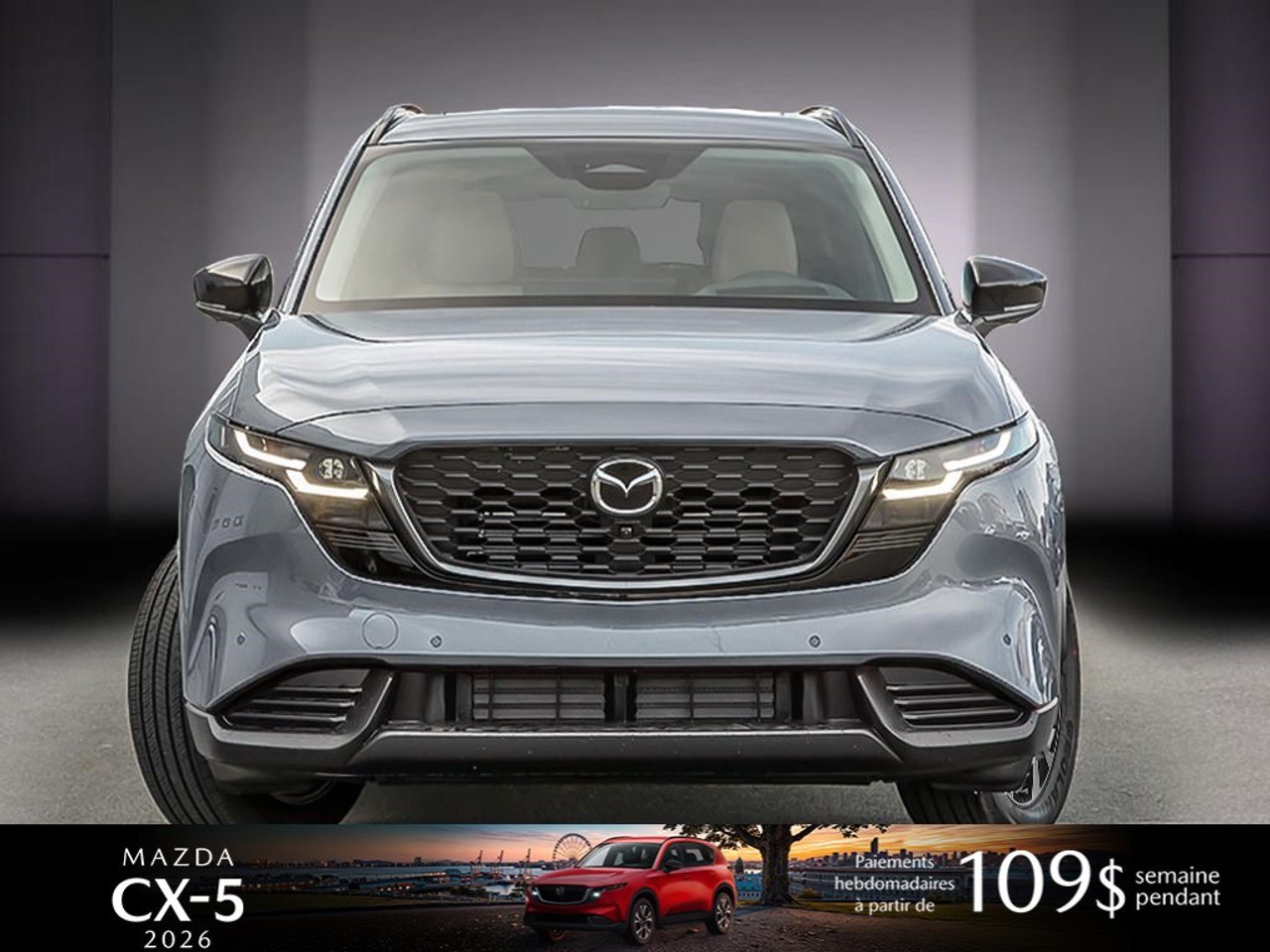 Mazda CX-5 JM3KMBHA8T0163237 2026 Gris polymétal métallisé Mirabel - photo #1