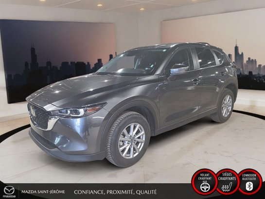 2025 Mazda CX-5 GS | CUIR | AWD | MAGS | Grey