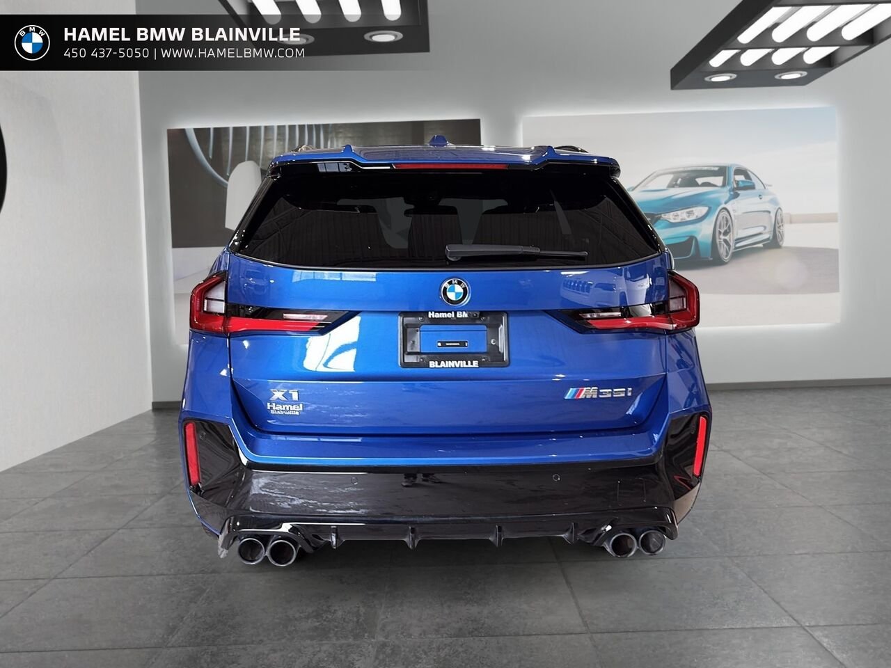 BMW X1 M35i xDrive véhicule d'activités sportives 2025 Bleu Blainville - photo #2