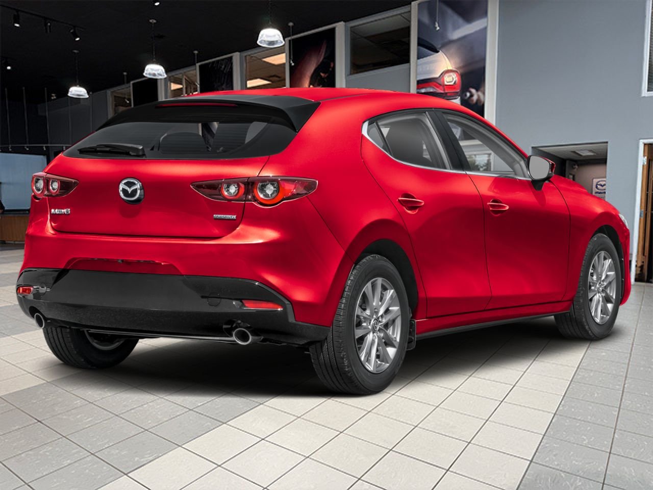 2026 MAZDA Mazda3 Sport Soul Red Crystal Metallic Notre-Dame-des-Prairies - photo #1