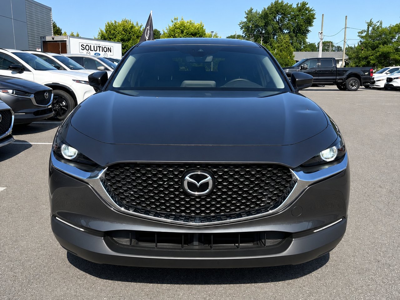 Mazda CX-30 GS GROUPE DE LUXE 2023 Gris Châteauguay - photo #6