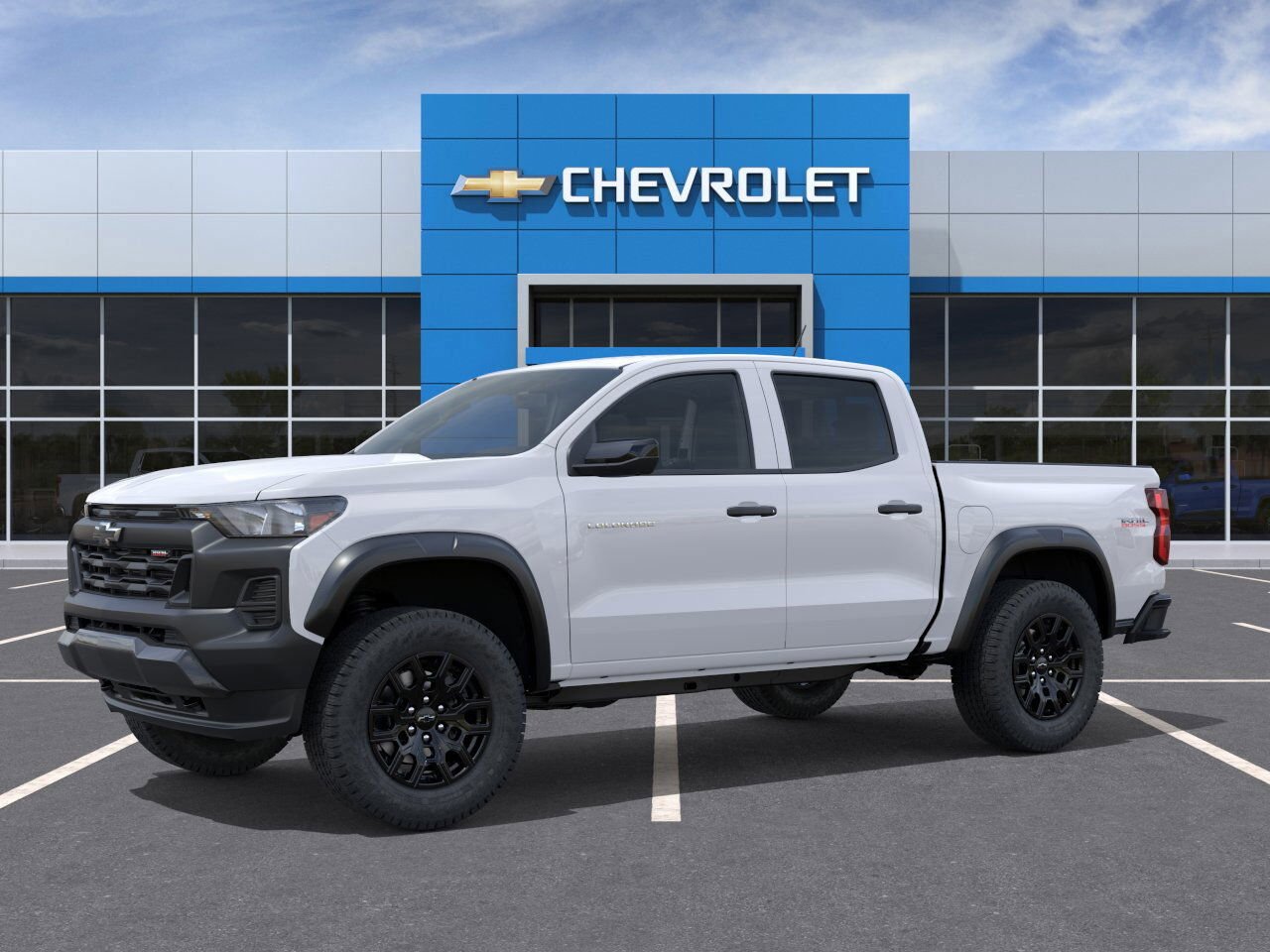 Chevrolet Colorado Trail Boss cabine multiplace 4RM 2026 Blanc sommet Ottawa & Gatineau - photo #1