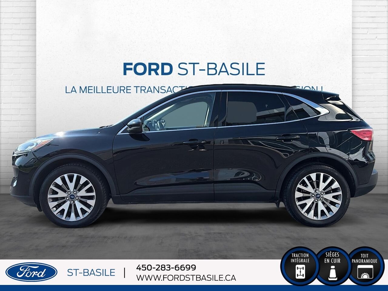 2020 Ford Escape Black Saint-Basile-le-Grand - photo #2