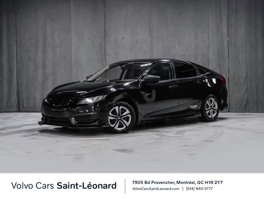 2017 Honda Civic Sedan LX Black