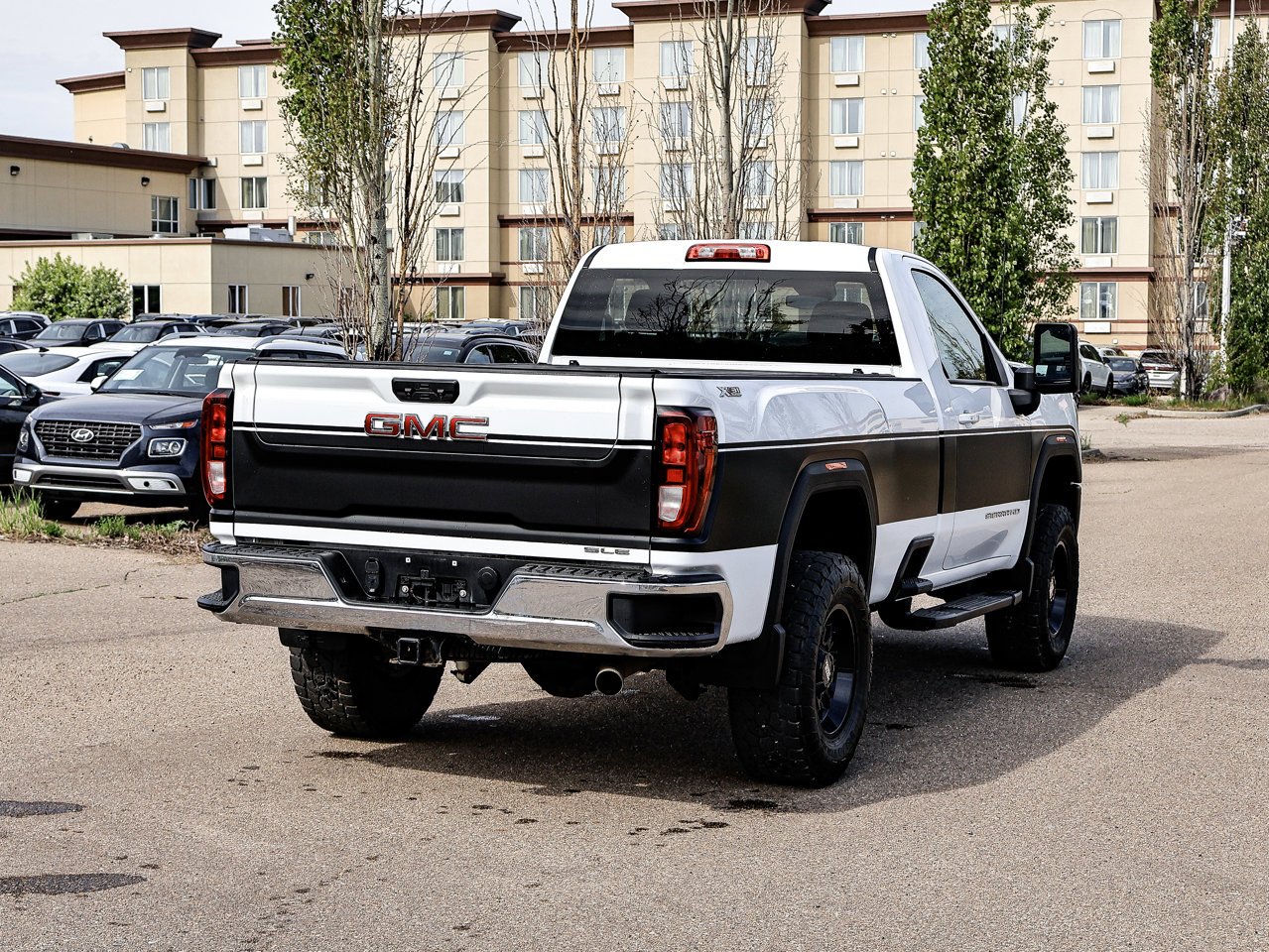 2024 GMC Sierra 3500HD 4WD Reg Cab 142 SLE White Sherwood Park - photo #12