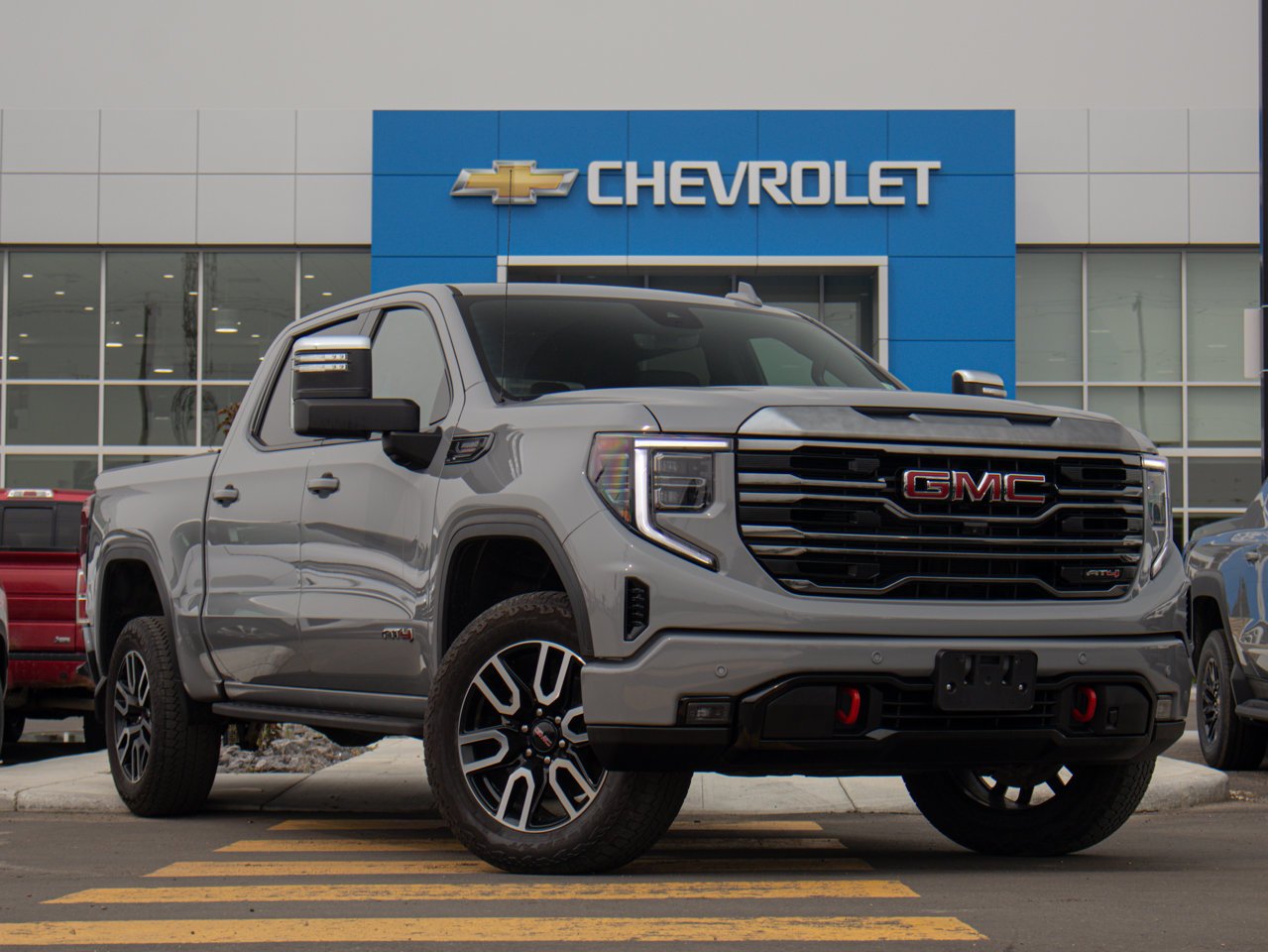 2024 GMC Sierra 1500 4WD Crew Cab 147 AT4 Grey Sherwood Park - photo #13
