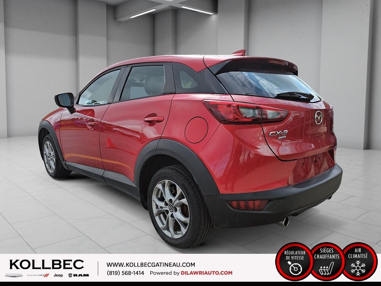 2016 MAZDA CX-3 26102 | GS FWD Red Gatineau - photo #17
