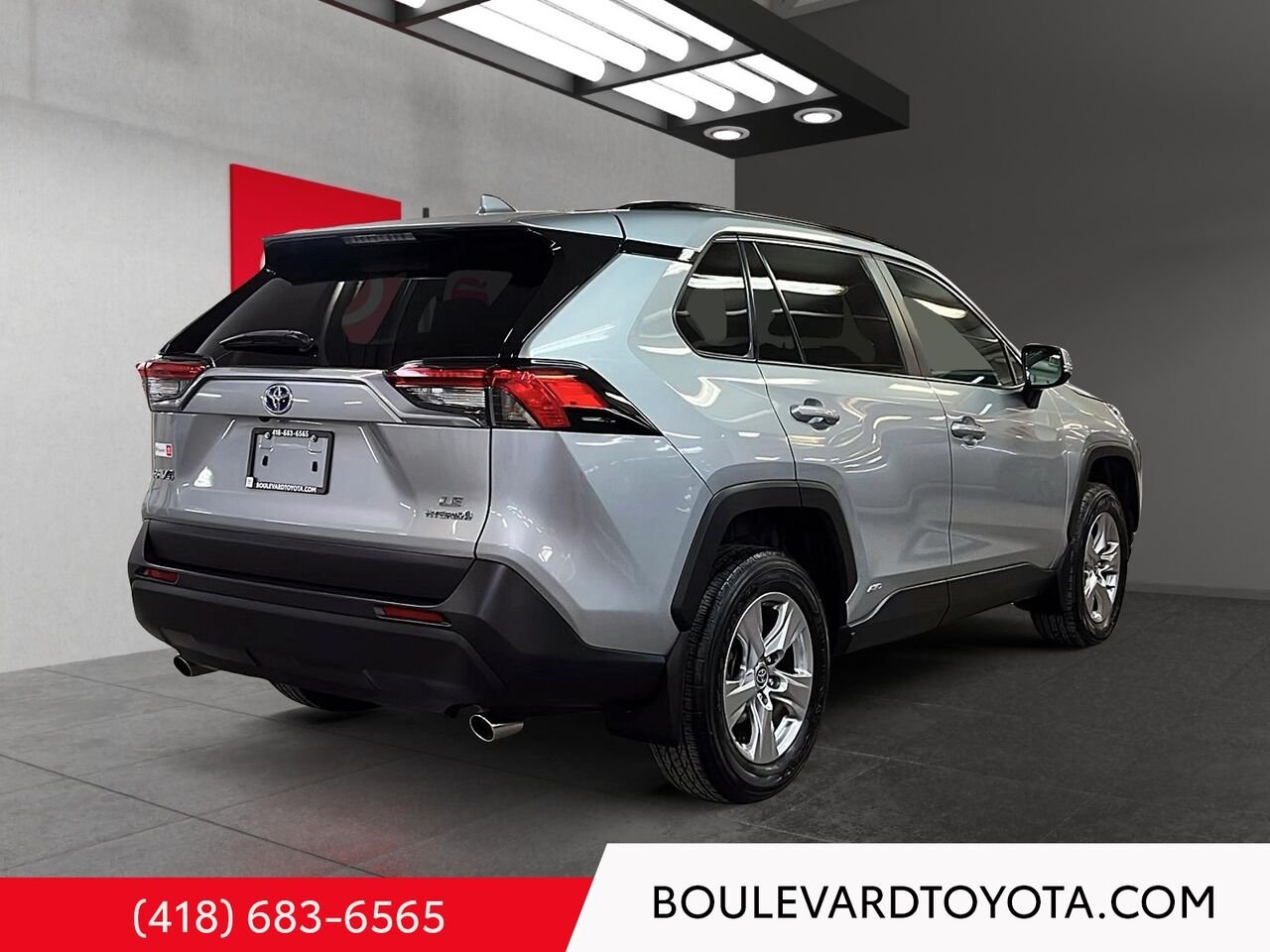 Toyota RAV4 99635A-107 | hybride LE TI 2023 Argent Québec - photo #3