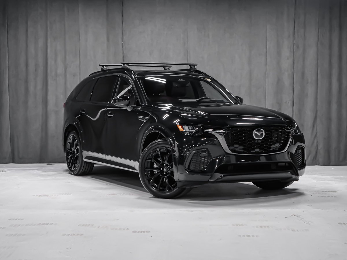 2025 Mazda CX-70 MHEV GT-P SIÈGES VENTILER BARRE DE TOIT Black Montreal - photo #1