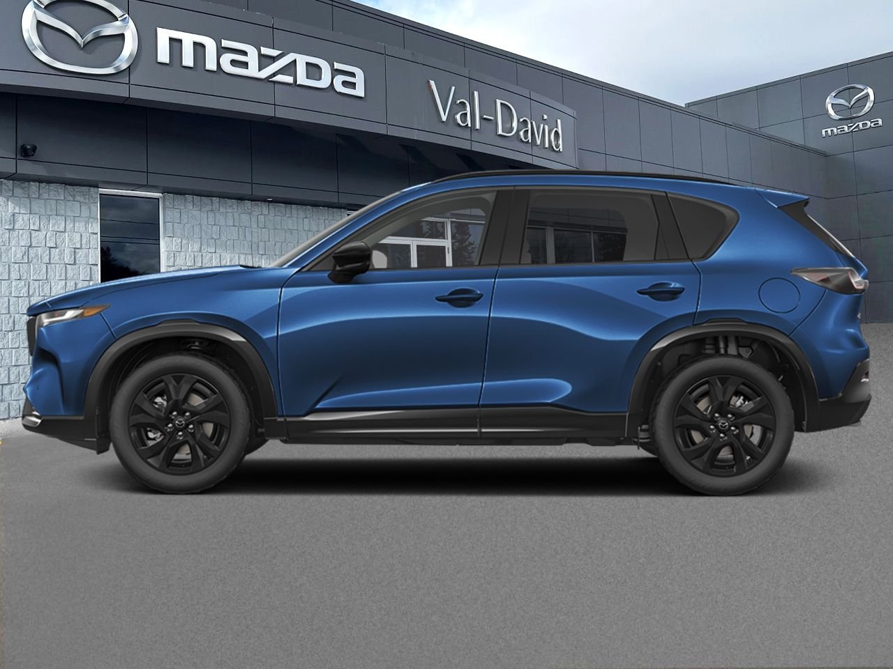 2026 Mazda CX-5 GT TI, ÉCRAN TACTILE 12.9 POUCES, SIÈGES CHAUFFANTS Navy Blue Mica Val-David - photo #1