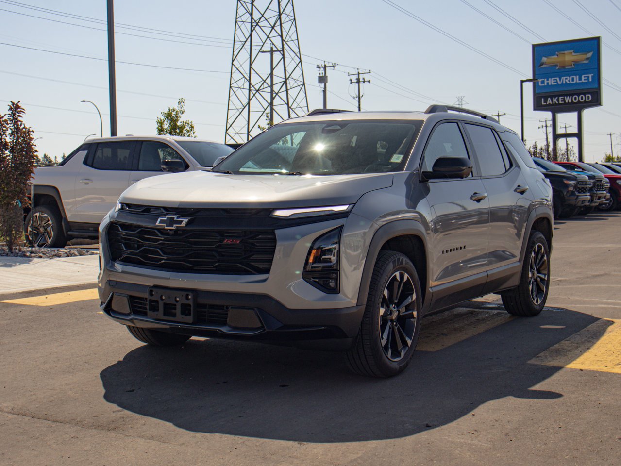 2026 Chevrolet Equinox AWD 4dr RS Grey Sherwood Park - photo #3