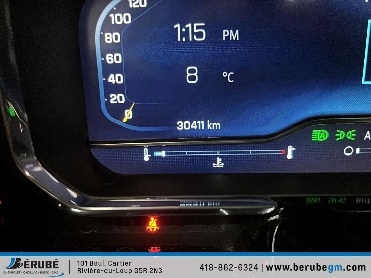 2024 CHEVROLET 1500 4RM, CAISSE COURTE, CAB. MULTIPLAC LT Blue Rivière-du-Loup - photo #11