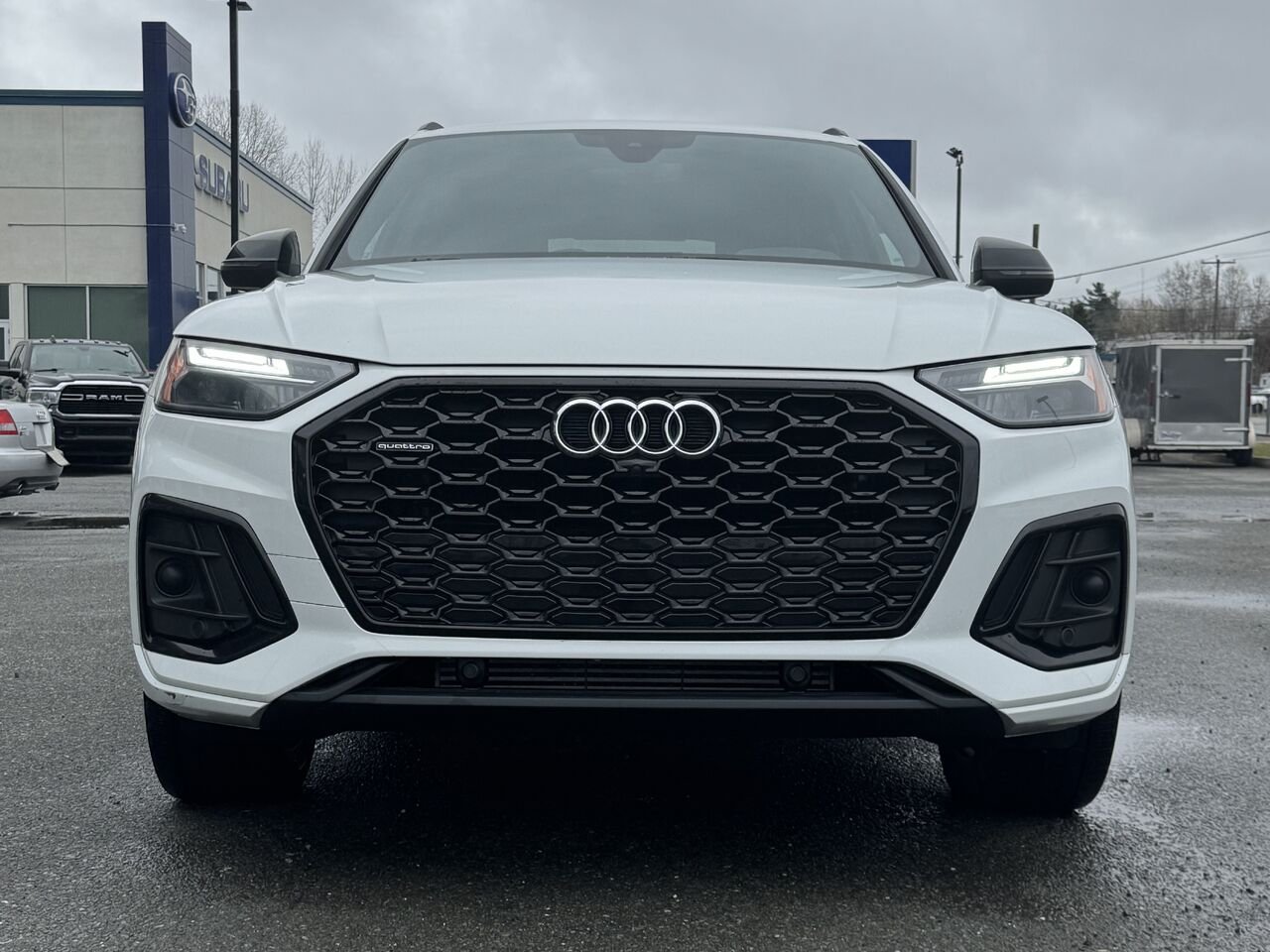 Audi Q5 Sportback Black Optic 2022 Blanc Granby - photo #9