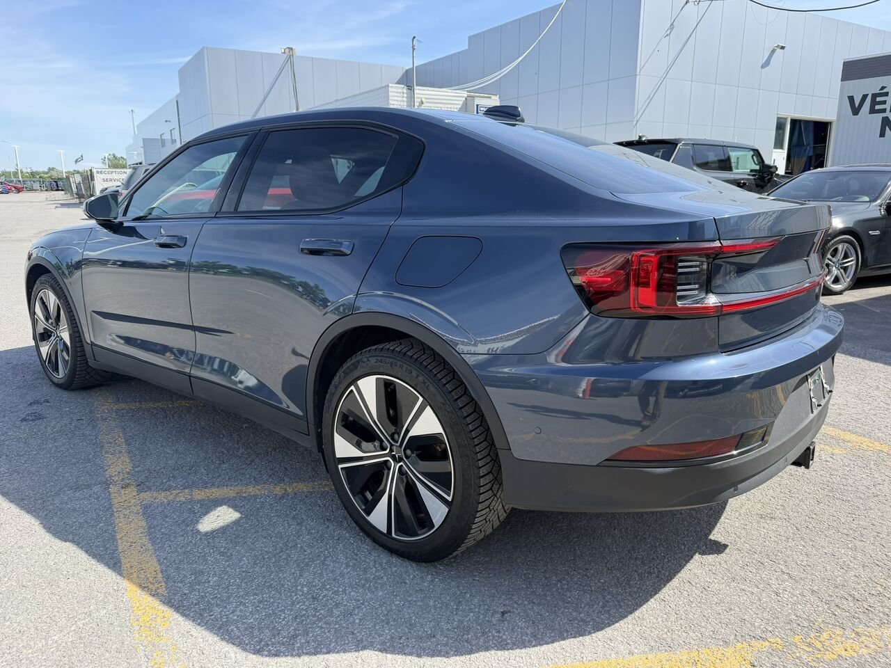 Polestar 2 LONG RANGE AWD 2024 Noir Laval - photo #4