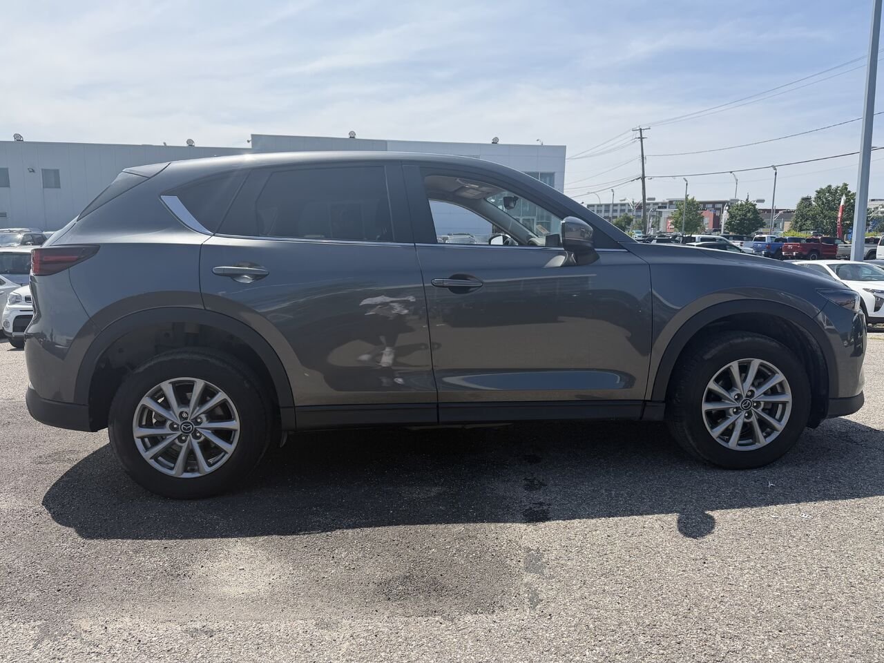 MAZDA CX-5 PREFERRED GS TI 2023 Gris Gatineau - photo #16
