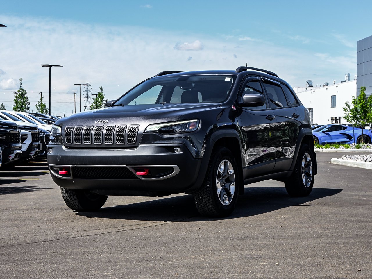 2020 Jeep Cherokee Trailhawk 4x4 Grey Sherwood Park - photo #3