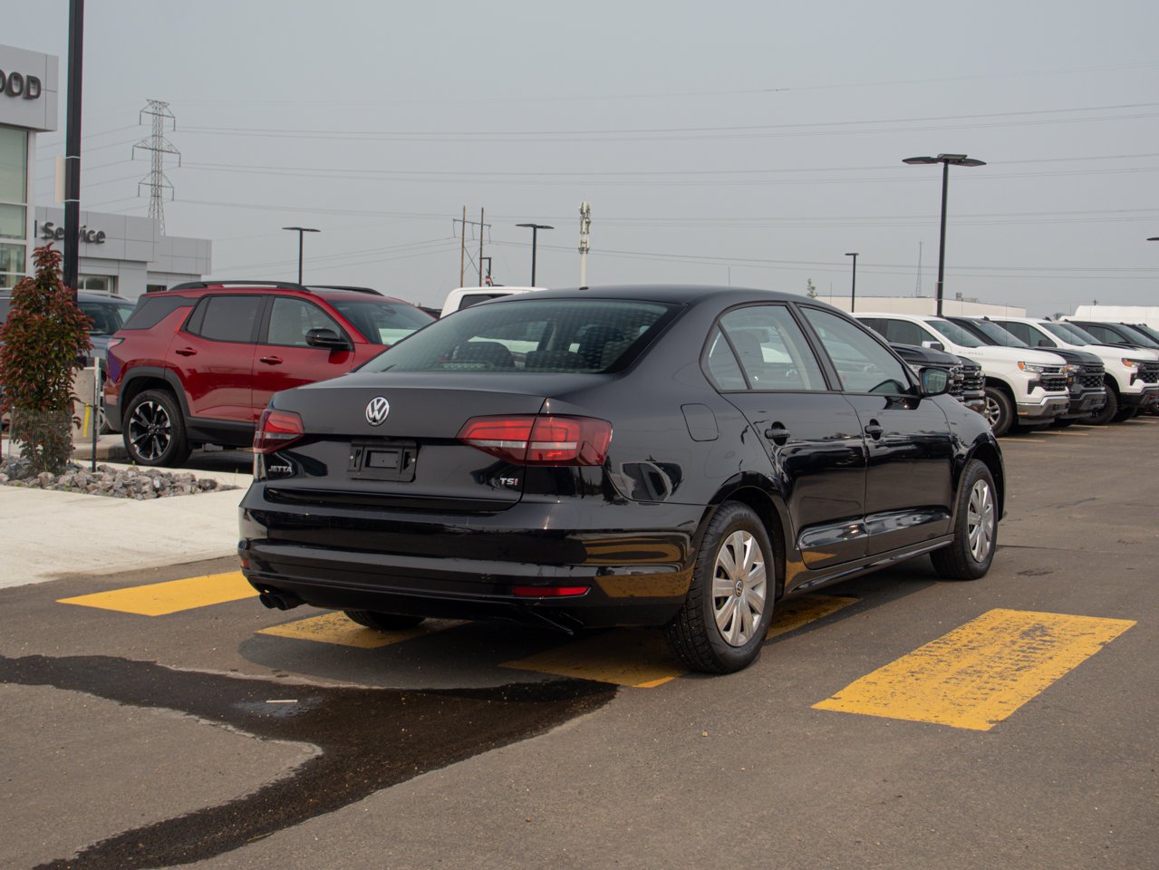 2016 Volkswagen Jetta Sedan 4dr 1.4 TSI Auto Trendline Black Sherwood Park - photo #9