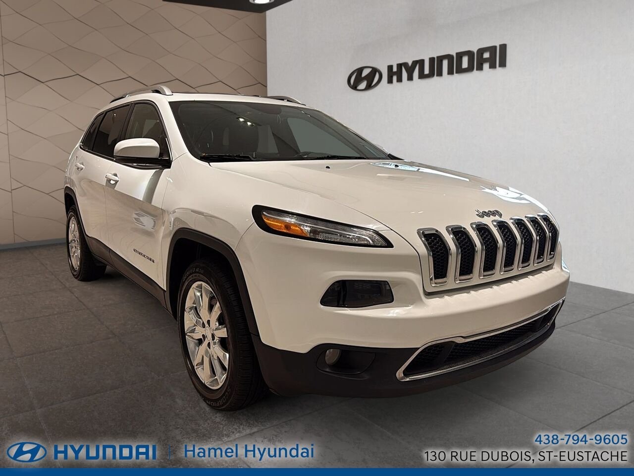 Jeep Cherokee 2017 Blanc Saint-Eustache - photo #0