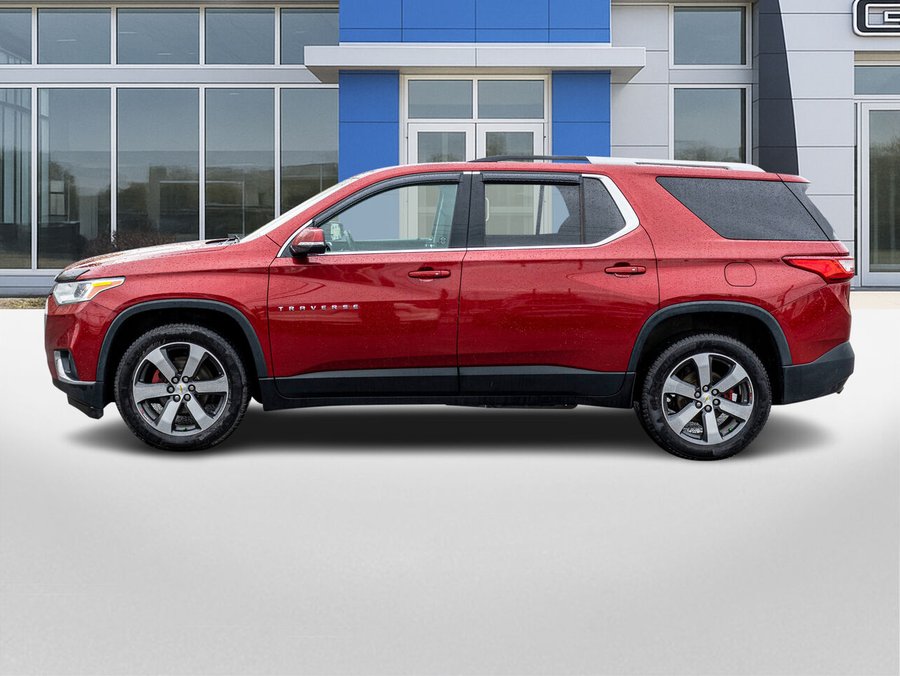 Chevrolet Traverse LT édition Grande expédition 4 portes TI avec 3LT 2018 Rouge