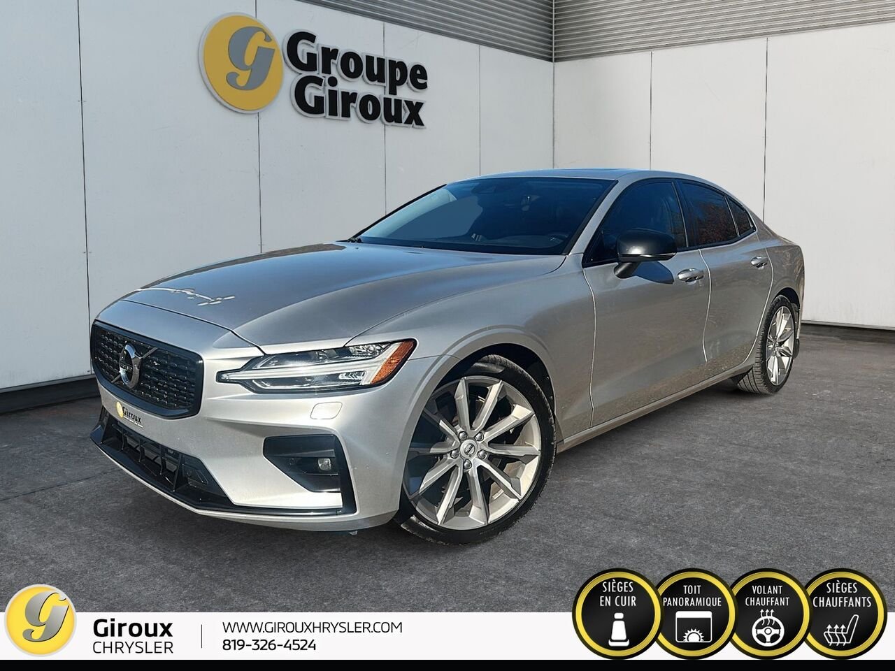 Volvo S60 2022 Argent Sainte-Agathe-des-Monts - photo #0