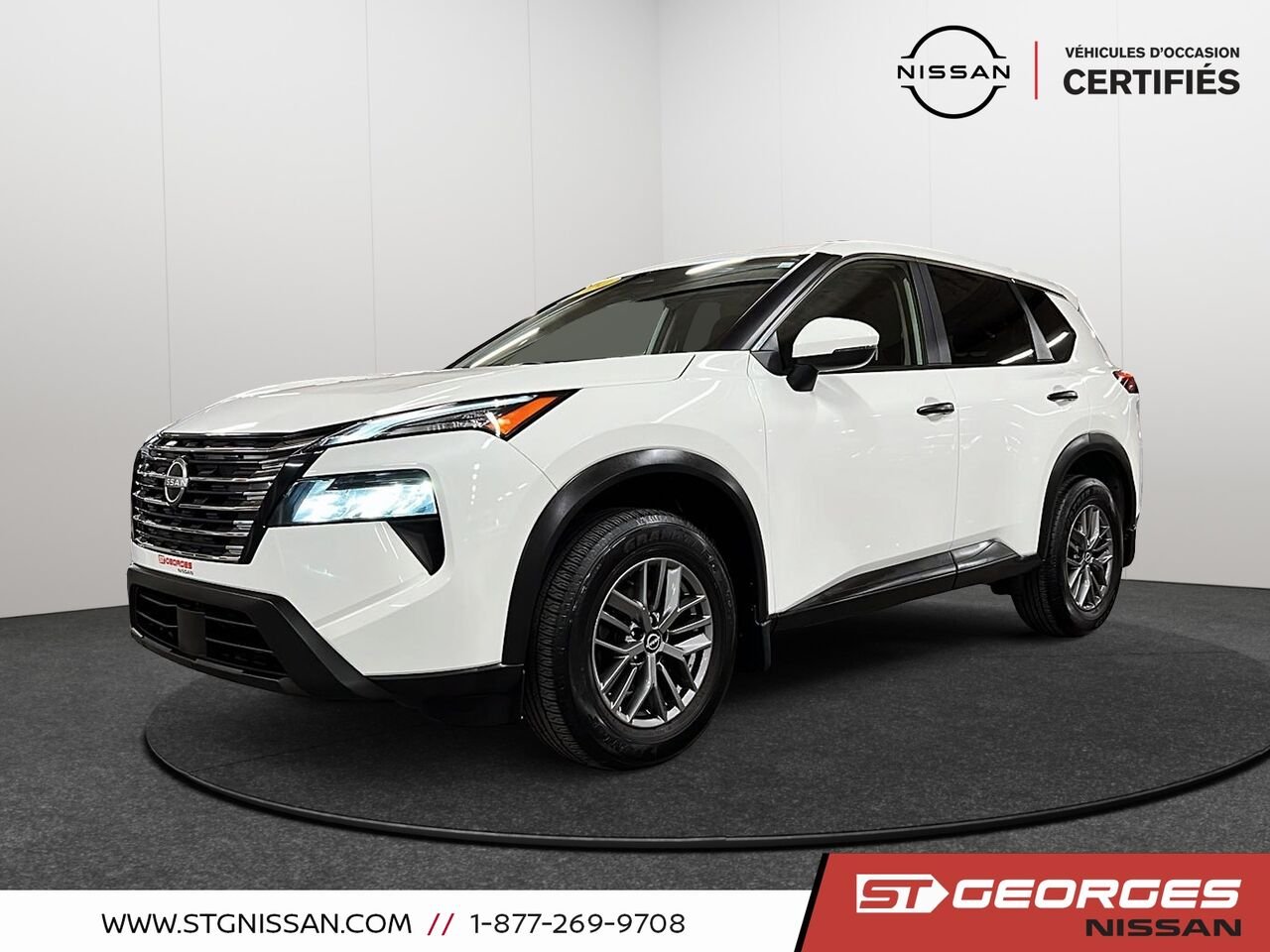 2024 Nissan Rogue White Saint-Georges - photo #0