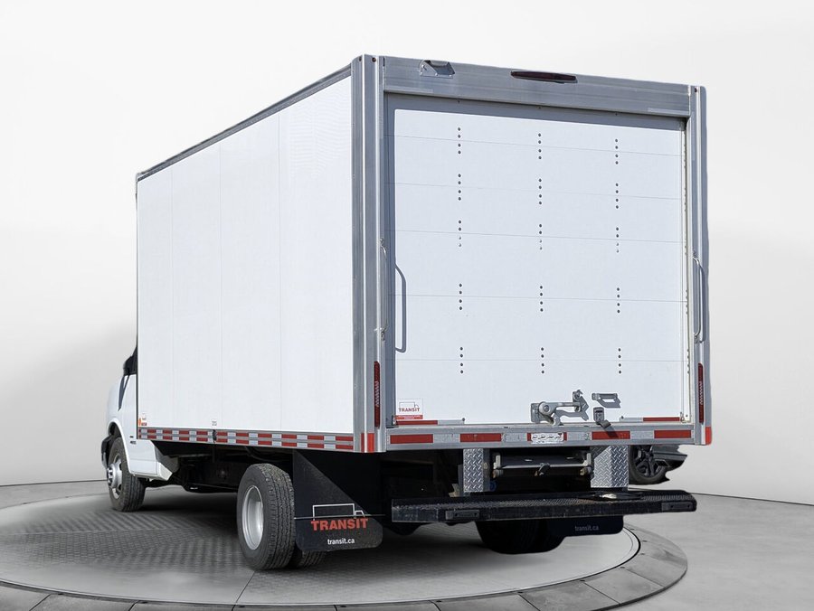 GMC SAVANA Cube 4500 16 pi Roues Doubles*Rampe*Blutooth 2023 Blanc