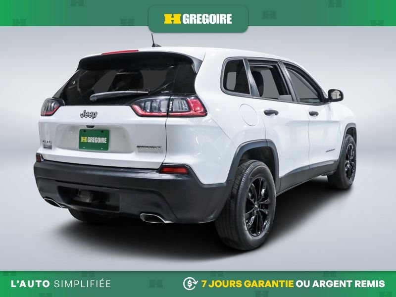 Jeep Cherokee 726692 | SPORT 4WD V6 MAGS ATTACHE REMORQUE 2021 Blanc Laval - photo #8