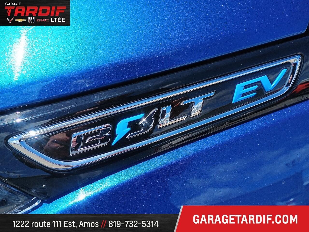 CHEVROLET BOLT EV LT 2019 Bleu Rouyn-Noranda - photo #6