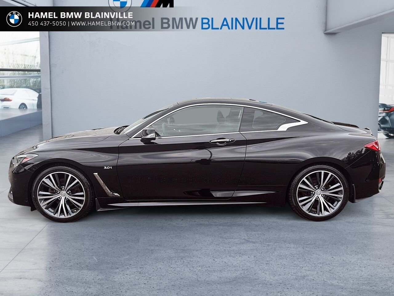 2017 INFINITI Q60 3.0t coupé 2 portes Black Blainville - photo #4