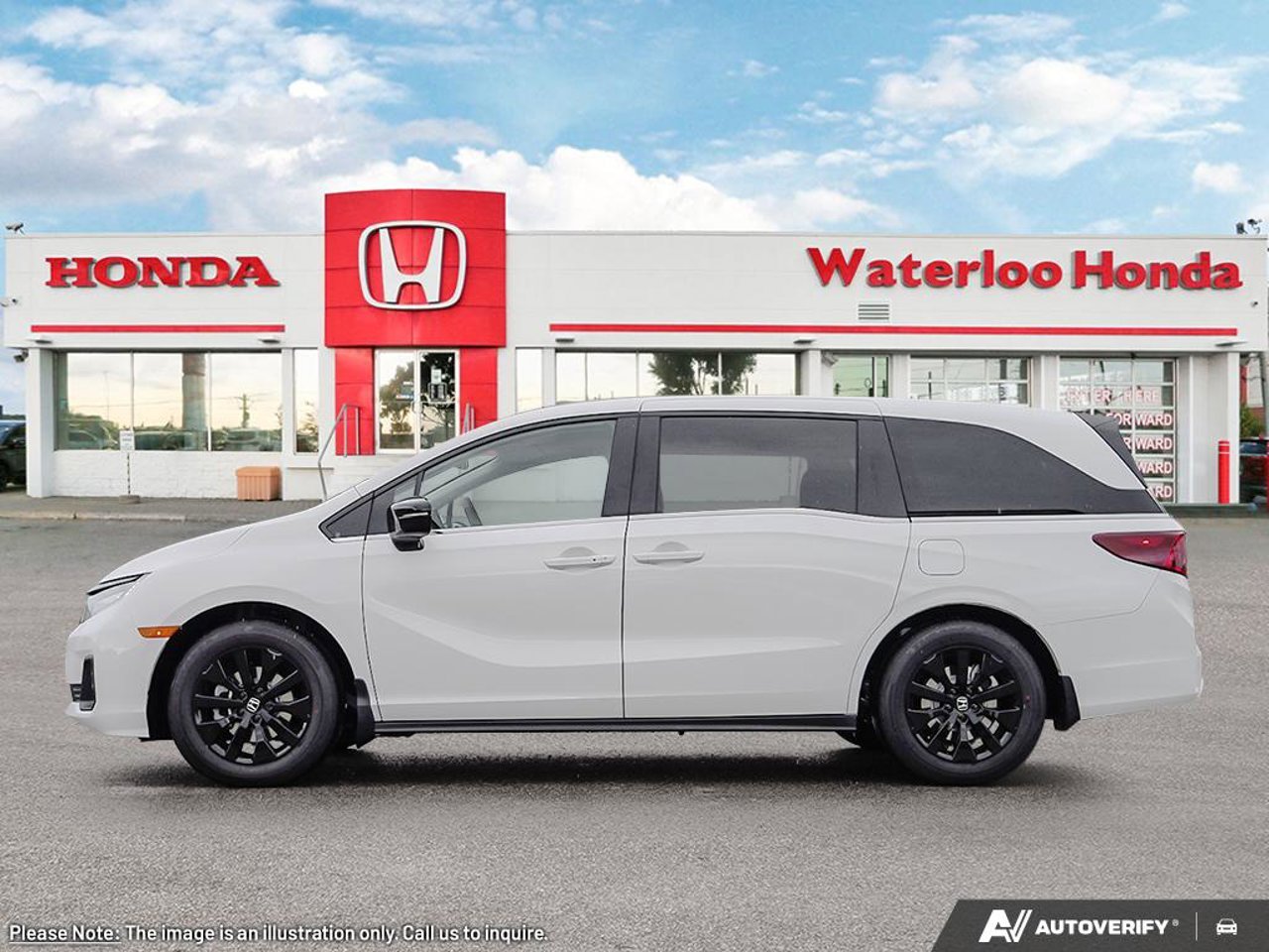 Honda Odyssey 5FNRL6H76TB501967 2026 Noir cristal nacré Mirabel - photo #2
