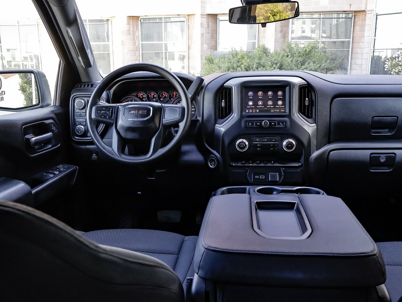 2024 GMC Sierra 1500 4WD Crew Cab 147 Pro White Sherwood Park - photo #25