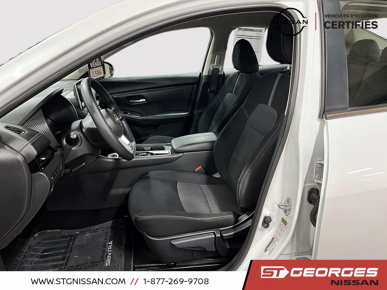 2024 Nissan Sentra White Saint-Georges - photo #8