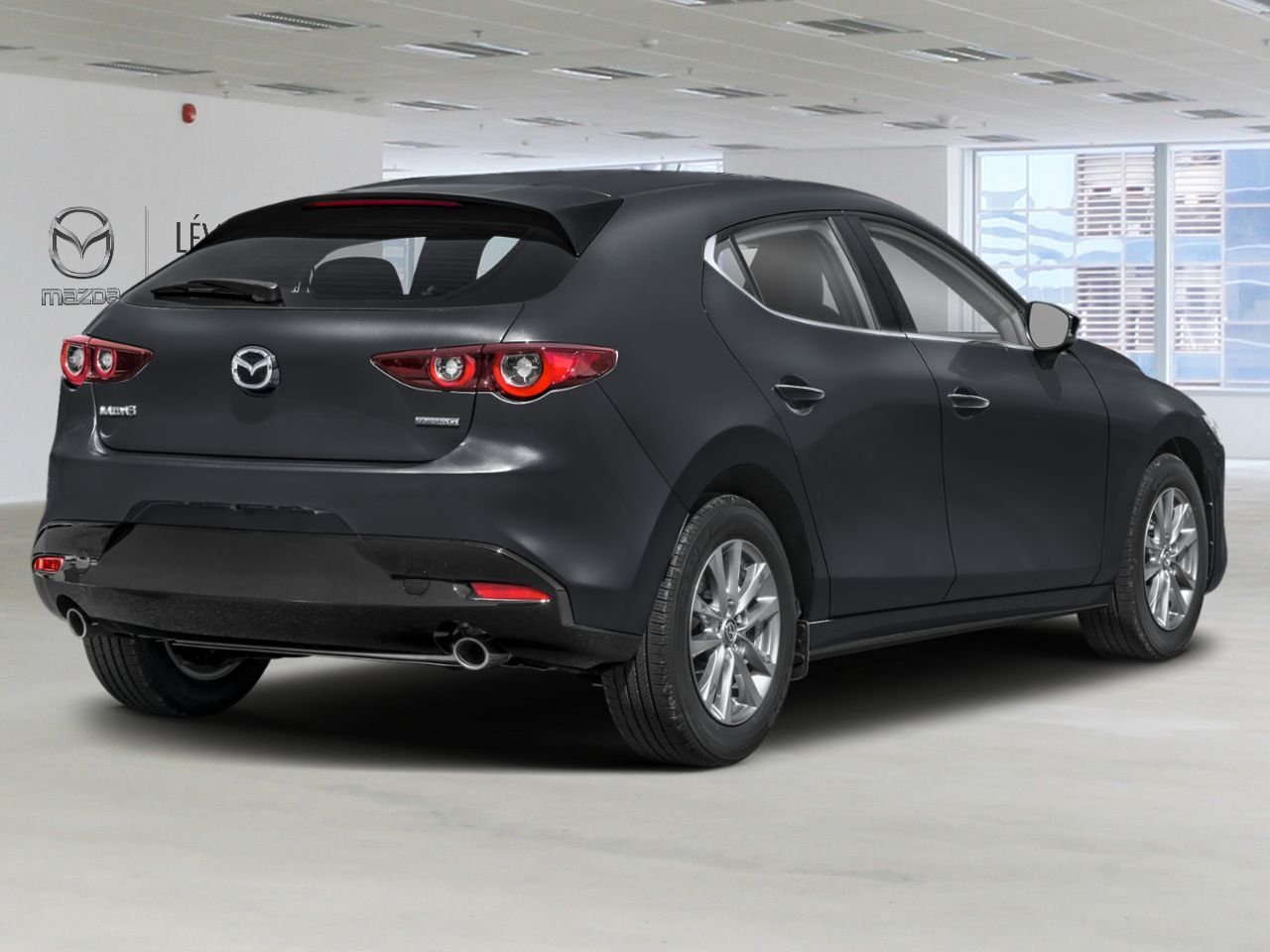 2026 Mazda Mazda3 Sport GX TA Jet Black Mica Laval - photo #1