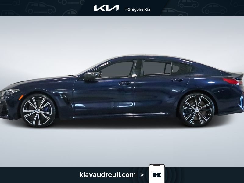 2022 BMW 850I Blue Blainville - photo #4