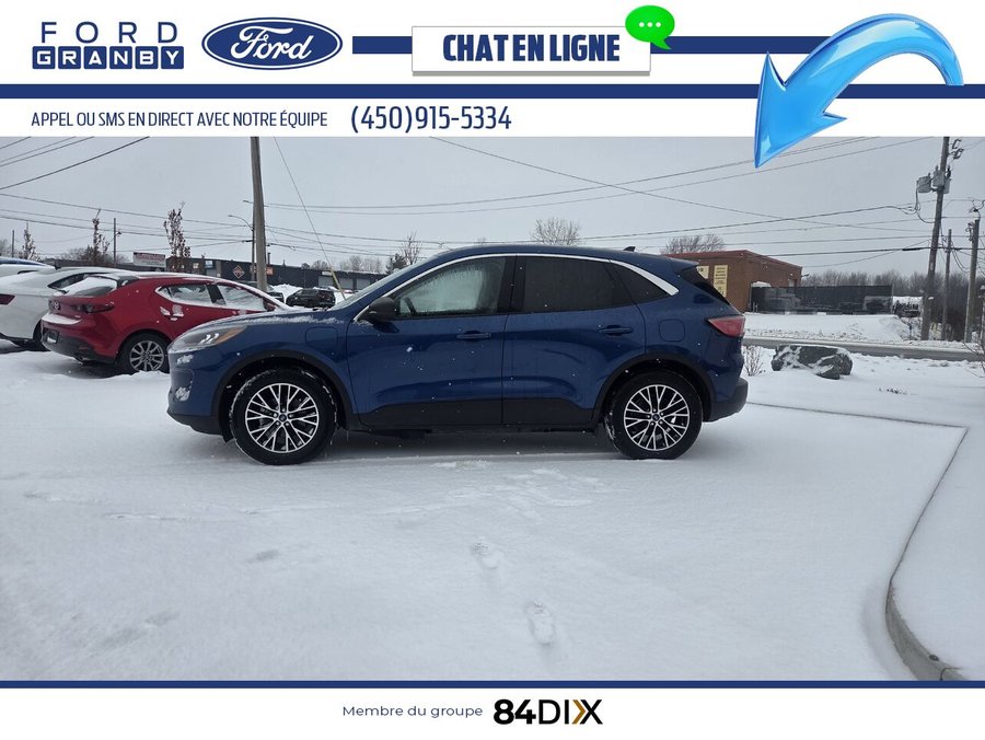 Ford Escape SE hybride rechargeable 2022 Bleu