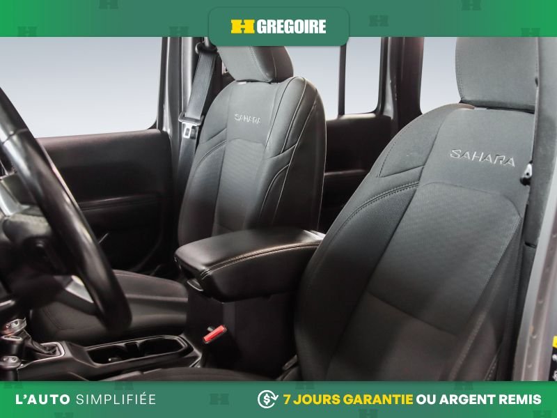 Jeep Wrangler 821166 | UNLIMITED SAHARA AUTO A/C MAGS CAM RECUL BLUETOOTH 2021 Gris Laval - photo #19
