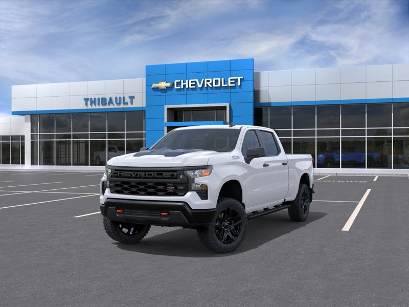 CHEVROLET Silverado 1500 Custom Trail Boss cabine multiplace 4RM 157 po 2026 BLANC SOMMET Sherbrooke - photo #7