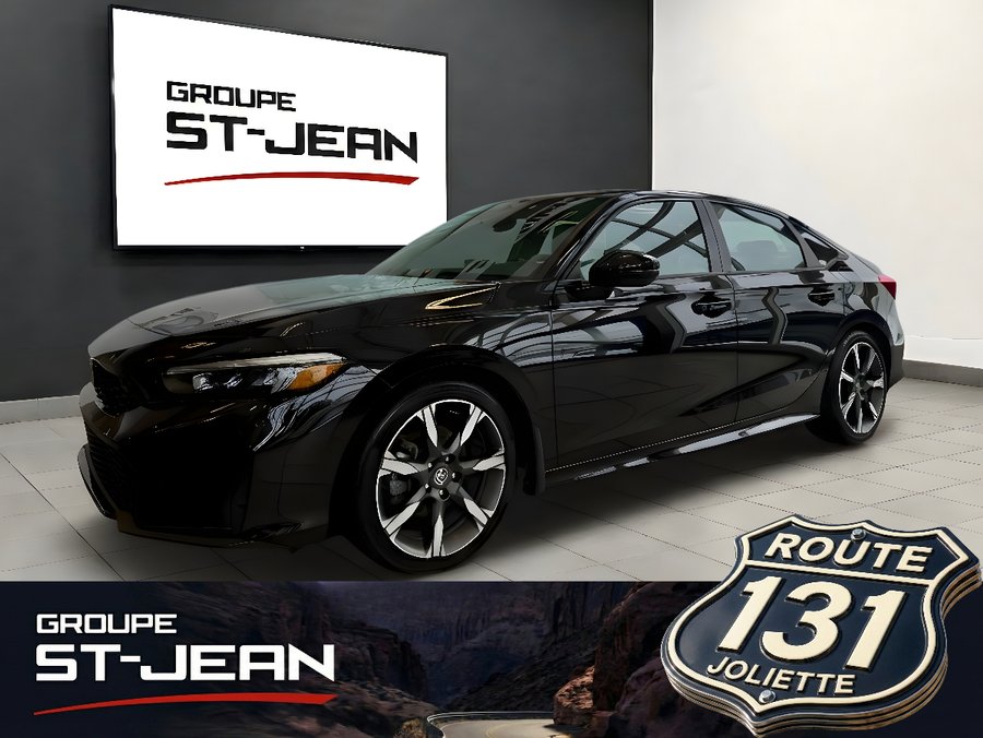 2025 Honda Civic Sedan Hybrid 2025 Black